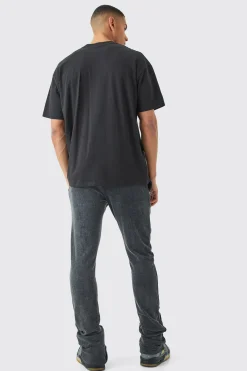 Oversized Homme Graphic T-shirt | BoohooMAN UK