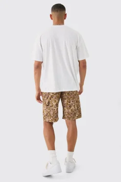 Oversized Homme Snake Print T-shirt | BoohooMAN UK