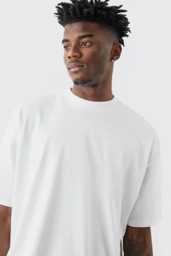 Oversized Homme Spray Blur T-shirt | BoohooMAN UK