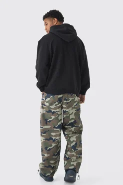 Oversized Homme Star Print Hoodie | BoohooMAN UK