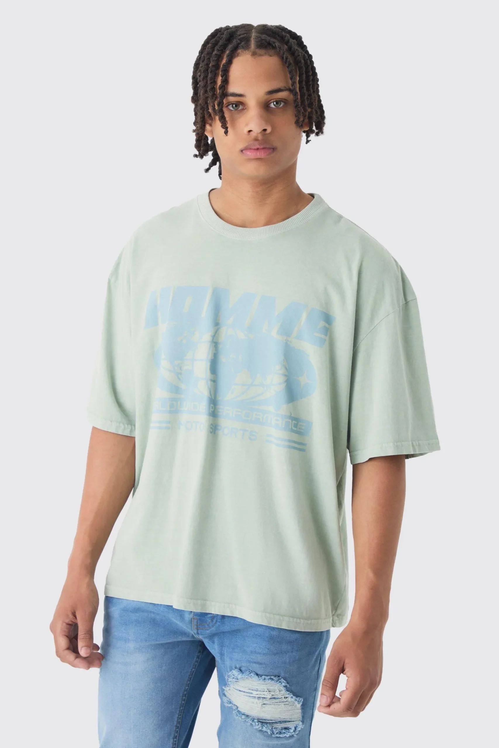 Oversized Homme T-shirt | BoohooMAN UK