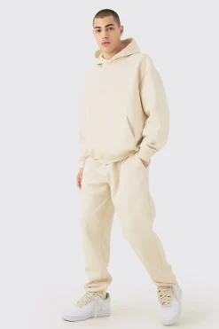 Oversized Hooded Tracksuit | BoohooMAN UK