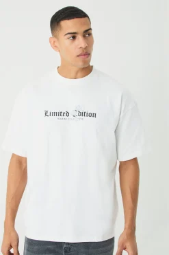 Oversized Interlock Limited Edition T-shirt | BoohooMAN UK