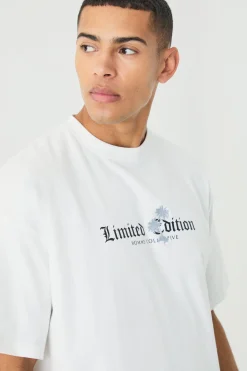Oversized Interlock Limited Edition T-shirt | BoohooMAN UK
