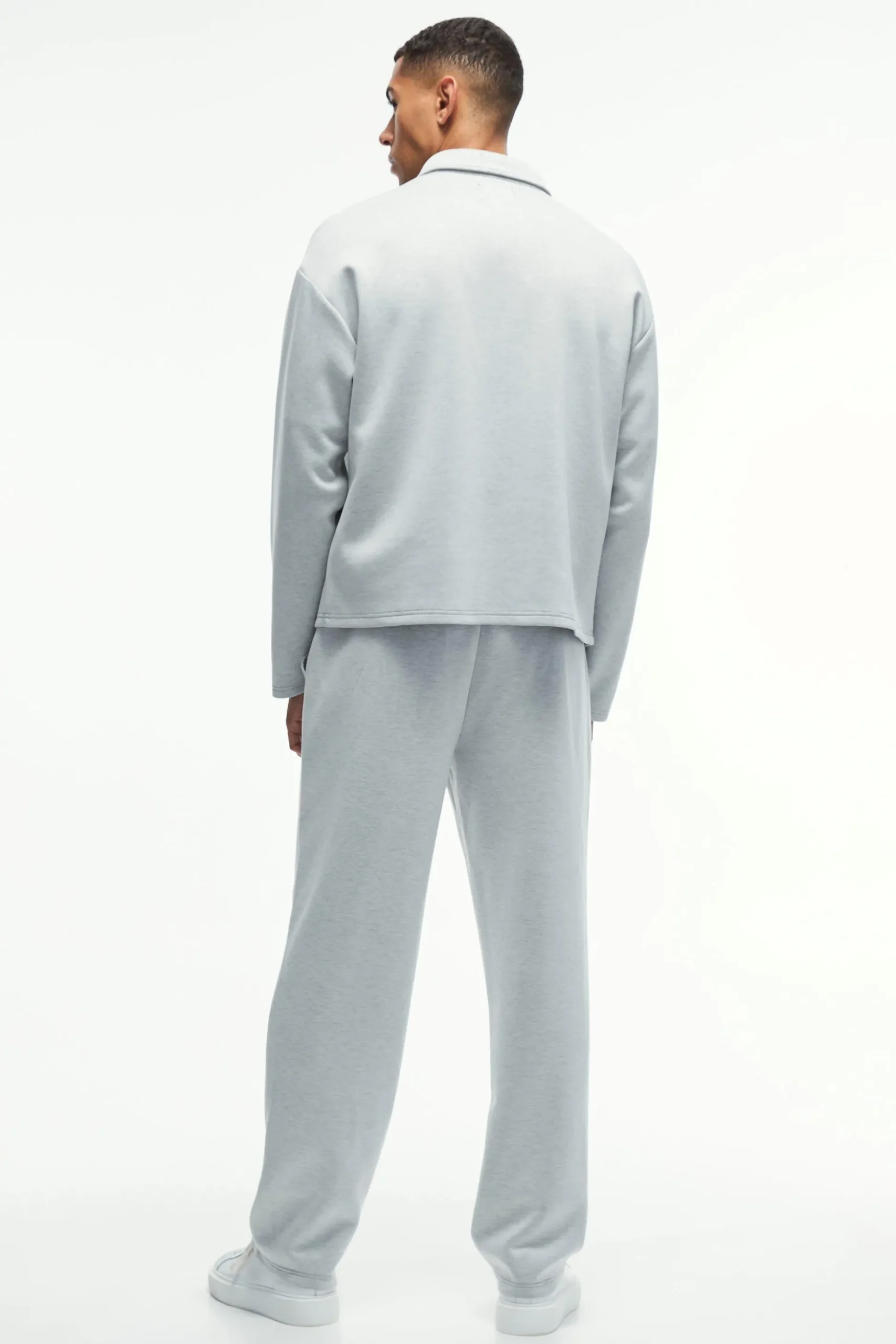 Oversized Jersey Scuba Overshirt | BoohooMAN UK