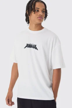 Oversized Kung Fu Panda License Print T-Shirt | BoohooMAN UK