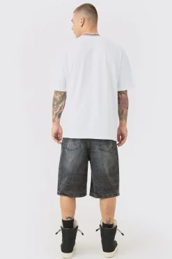 Oversized Large Graphic T-shirt | BoohooMAN UK
