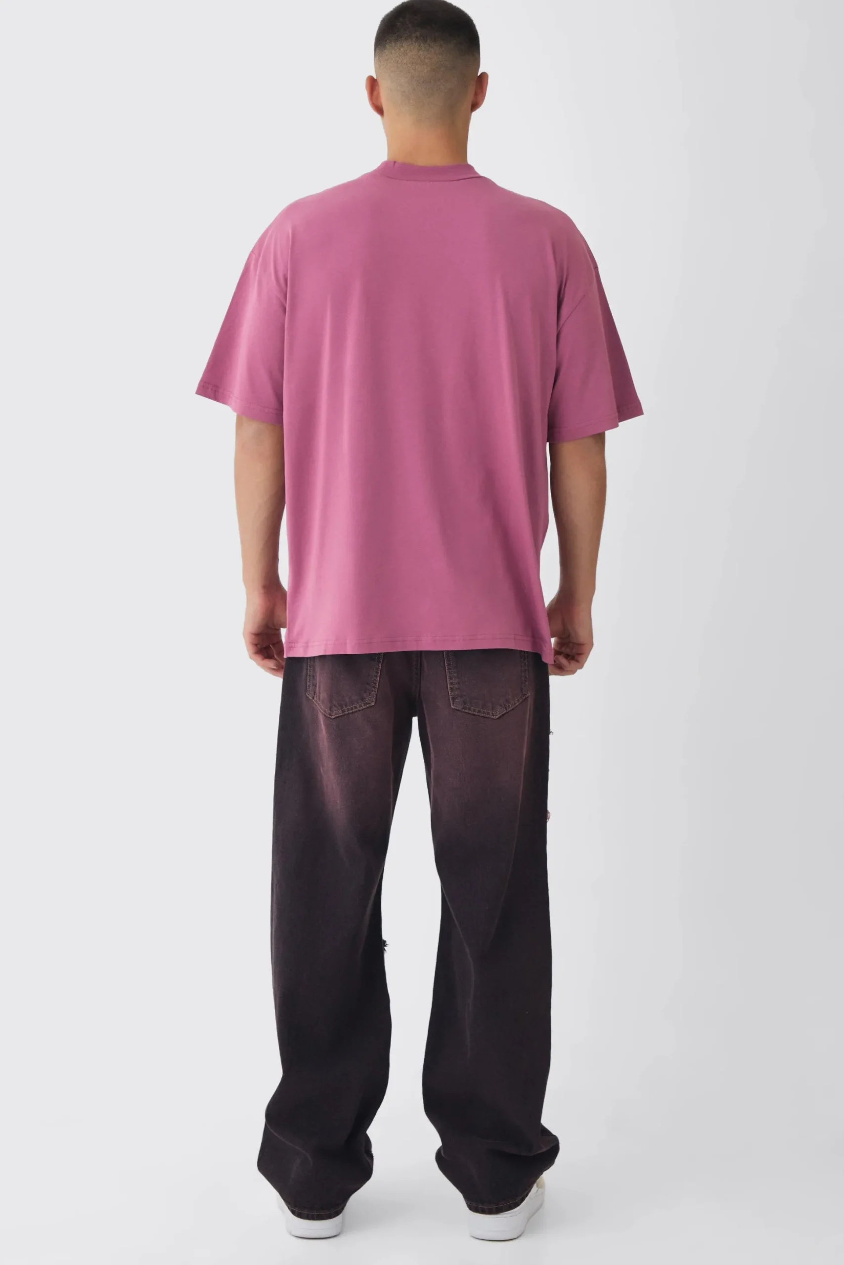 Oversized Large Scale Limited Edition Tattoo Graphic T-Shirt | BoohooMAN UK