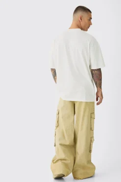 Oversized Large Scale Limited Edition Tattoo Graphic T-Shirt | BoohooMAN UK