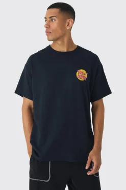 Oversized Large Scale Looney Tunes License Print T-Shirt | BoohooMAN UK