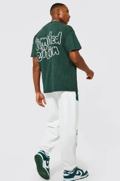 Oversized Limited Edition Acid Wash T-shirt | BoohooMAN UK