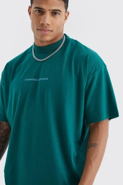 Oversized Limited Edition Heavyweight T-shirt | BoohooMAN UK
