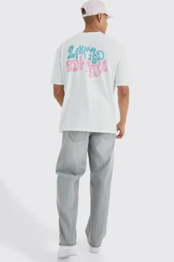 Oversized Limited Edition Back Print T-shirt | BoohooMAN UK