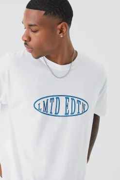 Oversized Limited Edition Graphic T-shirt | BoohooMAN UK