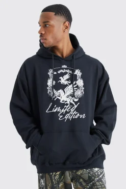 Oversized Limited Edition Renaissance Hoodie | BoohooMAN UK