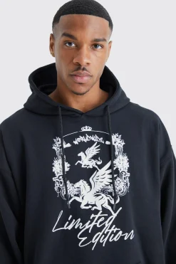 Oversized Limited Edition Renaissance Hoodie | BoohooMAN UK