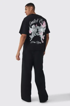 Oversized Limited Edition Cupid T-shirt | BoohooMAN UK