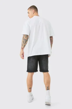 Oversized Limited Edition Heavyweight T-shirt | BoohooMAN UK