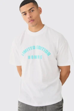 Oversized Limited Edition T-shirt | BoohooMAN UK
