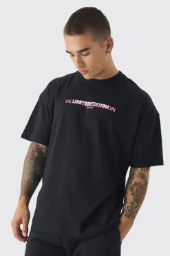 Oversized Limited Edition T-shirt | BoohooMAN UK