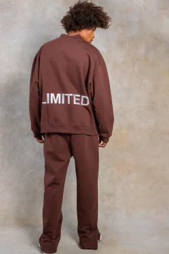 Oversized Limited Heavyweight Bomber | BoohooMAN UK
