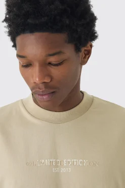 Oversized Limited Heavyweight T-shirt | BoohooMAN UK