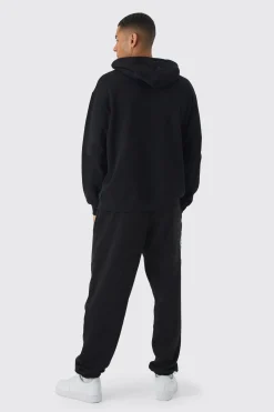 Oversized LMTD Print Hoodie | BoohooMAN UK