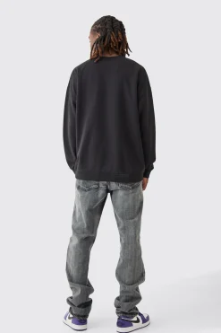 Oversized Louisiana Tigers License Sweatshirt | BoohooMAN UK