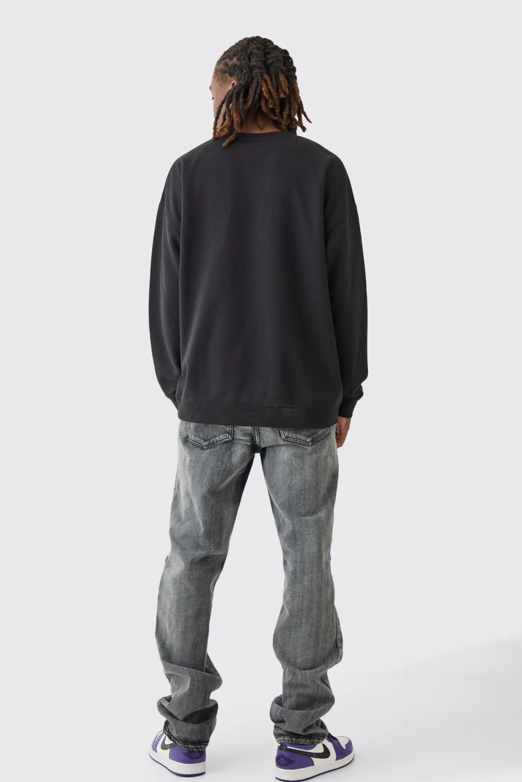 Oversized Louisiana Tigers License Sweatshirt | BoohooMAN UK