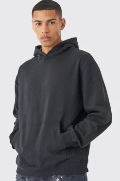 Oversized M Lightning Graphic Hoodie | BoohooMAN UK