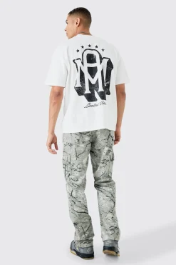 Oversized Man Graphic T-shirt | BoohooMAN UK