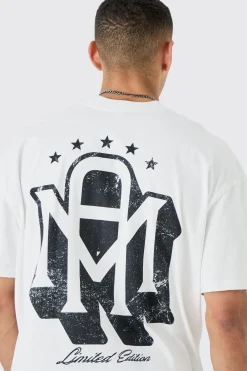 Oversized Man Graphic T-shirt | BoohooMAN UK