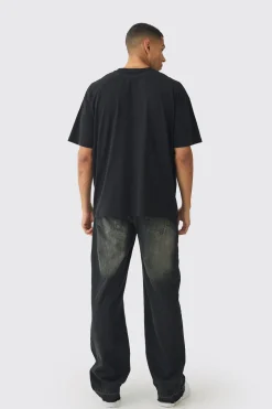 Oversized Marvel Dr Doom License Print T-Shirt | BoohooMAN UK