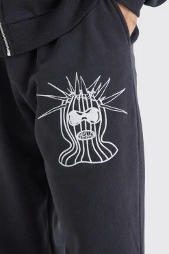 Oversized Mask Character Jogger | BoohooMAN UK