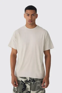 Oversized Mickey Mouse Disney Wash License Back Print T-shirt | BoohooMAN UK