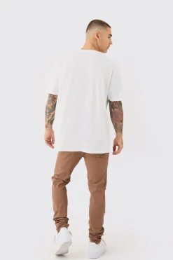 Oversized Monet Sunflower License T-shirt | BoohooMAN UK