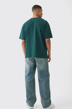 Oversized Official Embossed Detail T-Shirt | BoohooMAN UK