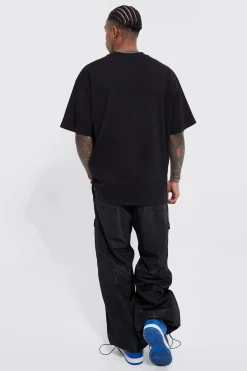 Oversized Official Gravestone Graphic T-shirt | BoohooMAN UK