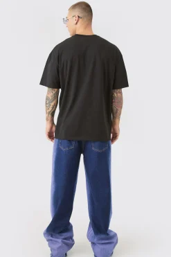 Oversized Official Large Graphic T-shirt | BoohooMAN UK