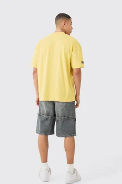 Oversized Official Nibbled T-shirt | BoohooMAN UK