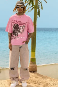 Oversized Official Skull Graphic T-shirt | BoohooMAN UK