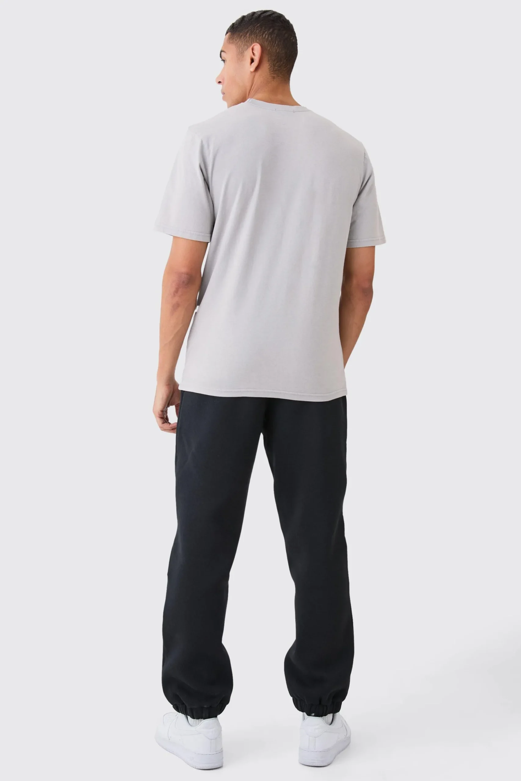 Oversized Official Star Joggers | BoohooMAN UK