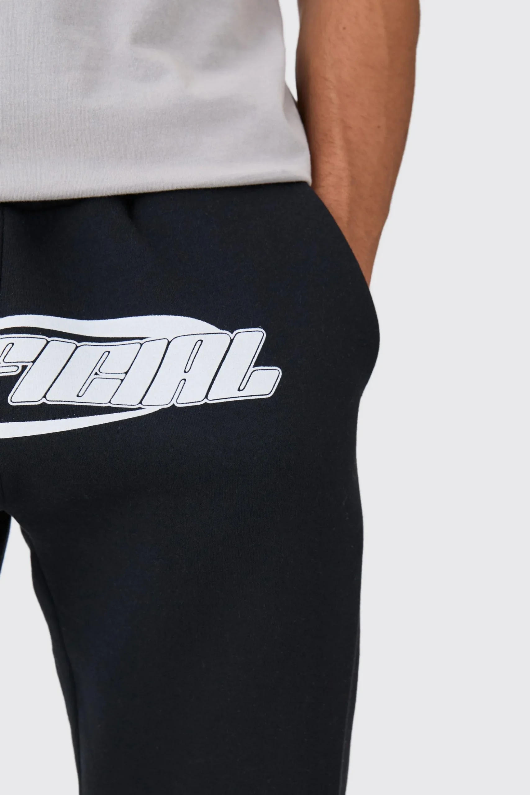Oversized Official Star Joggers | BoohooMAN UK