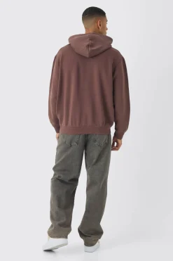 Oversized Official Washed Hoodie | BoohooMAN UK