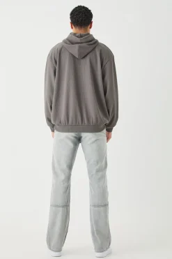 Oversized Ottoman Hoodie | BoohooMAN UK