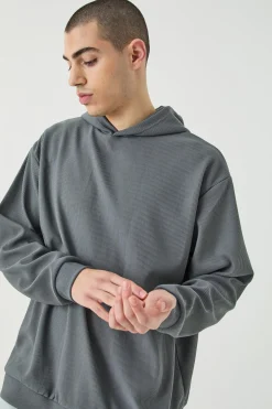 Oversized Ottoman Hoodie | BoohooMAN UK