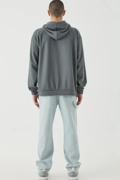 Oversized Ottoman Hoodie | BoohooMAN UK