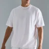 Oversized Ottoman Rib T-Shirt | BoohooMAN UK