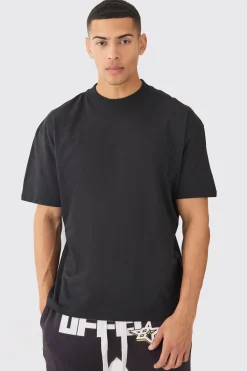 Oversized Over Seams Moto Sport T-shirt | BoohooMAN UK