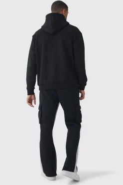 Oversized Over Seams Official Gravestone Graphic Hoodie | BoohooMAN UK